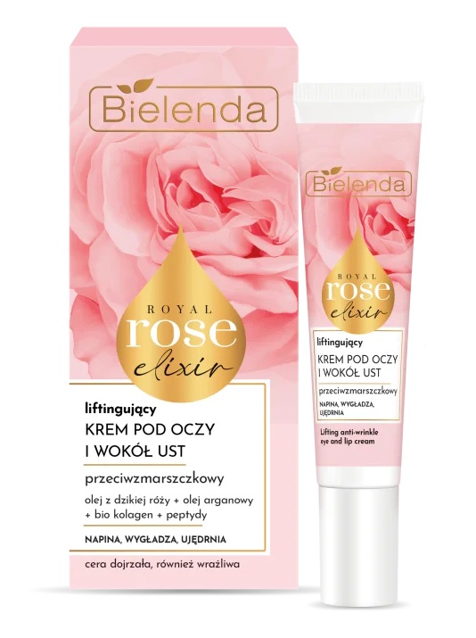 Bielenda Royal Rose Elixir Lifting Anti-Wrinkle Eye And Lip Cream