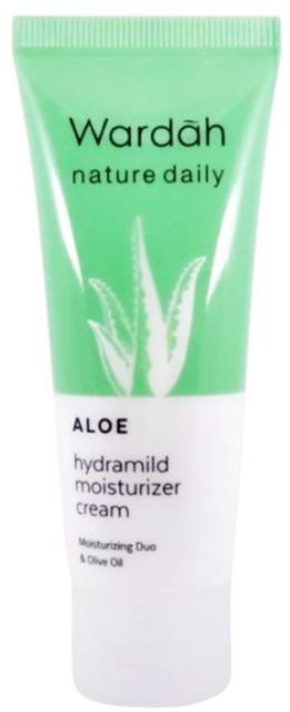 Wardah Aloe Hydramild Moisturizer Cream ingredients (Explained)