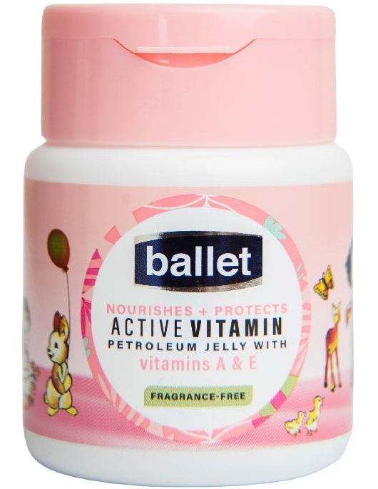 Ballet Active Vitamin Petroleum Jelly (Fragrance Free)