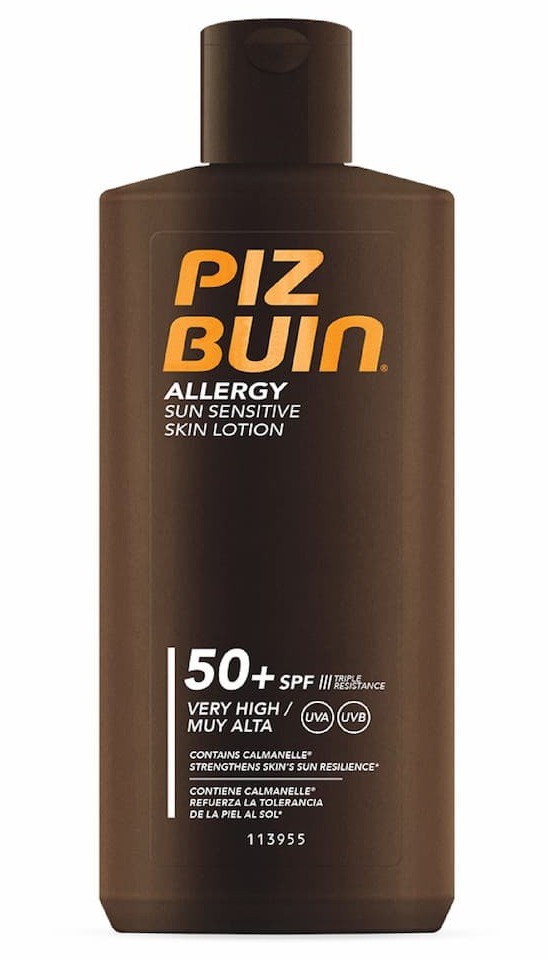 Piz Buin Allergy Sun Sensitive Skin Lotion 50+SPF
