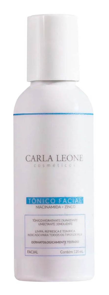 Carla Leone Tônico Facial Niacinamida + Zinco