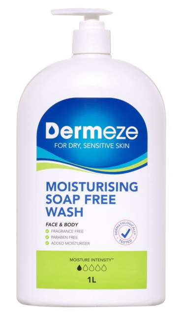 Dermeze Moisturising Soap Free Wash