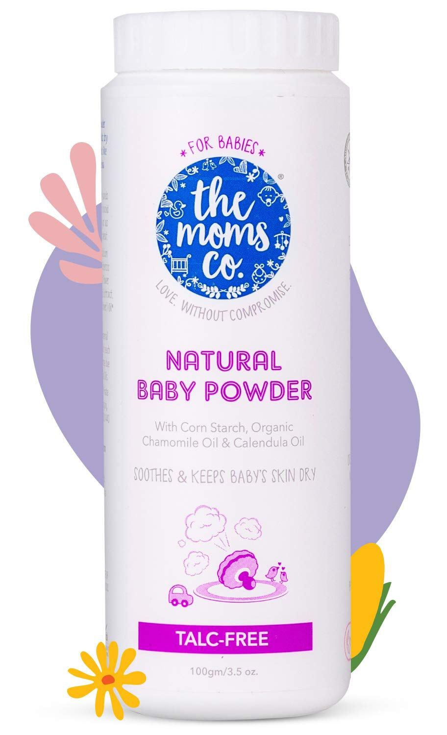 The Mom's Co. Talc-Free Natural Baby Powder