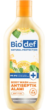 Biodef Natural Protection Body Wash Mint + Yuzu