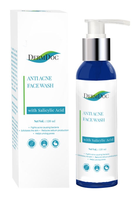 DermDoc Anti Acne Face Wash