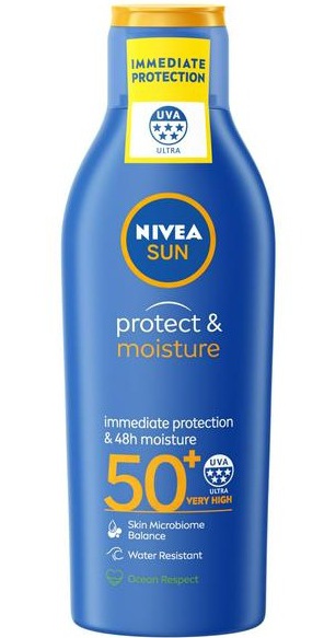 Nivea Protect And Moisture Suncream Lotion SPF50