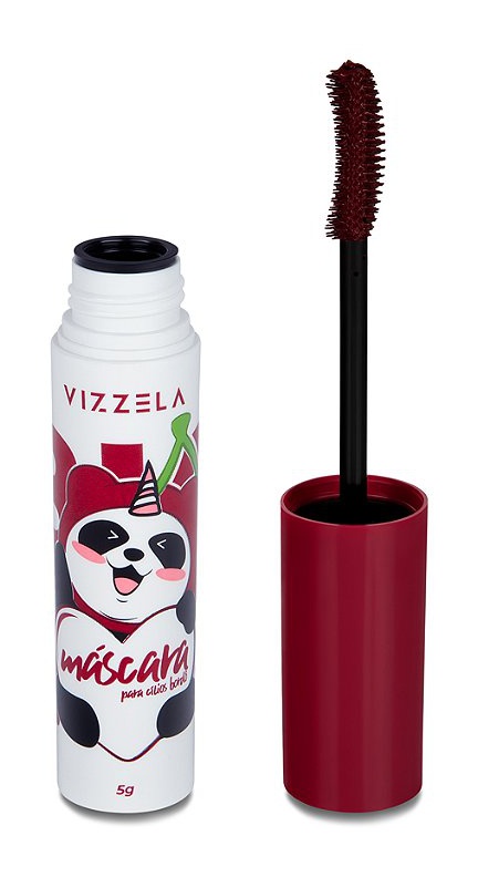 Vizzela Máscara Para Cílios Big No Panda Cherry