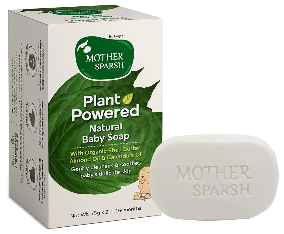 Mothersparsh Plant Powered Baby Soap For Baby