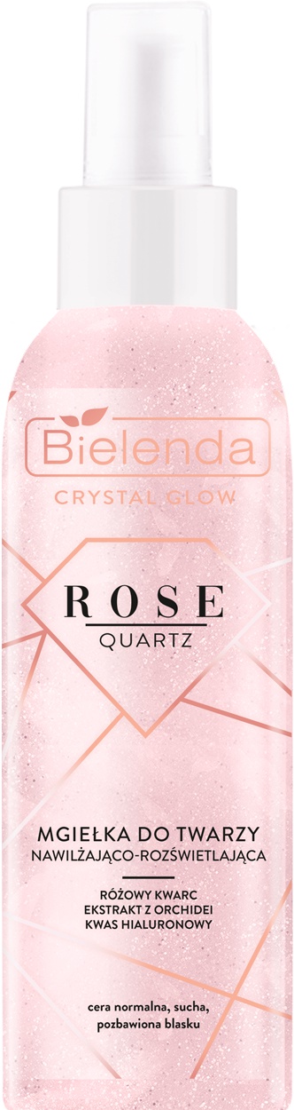 Bielenda Crystal Glow Rose Quartz Moisturizing & Brightening Face Mist
