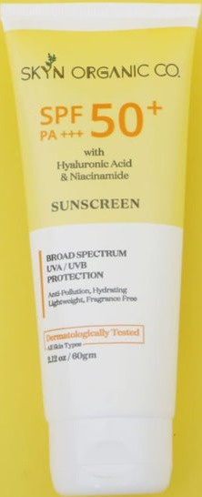 SKYN ORGANIC CO Sunscreen SPF 50+