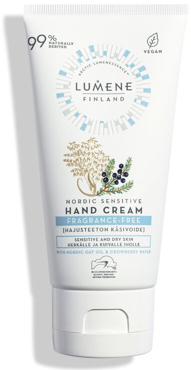 Lumene Nordic Sensitive Hand Cream Fragrance-Free