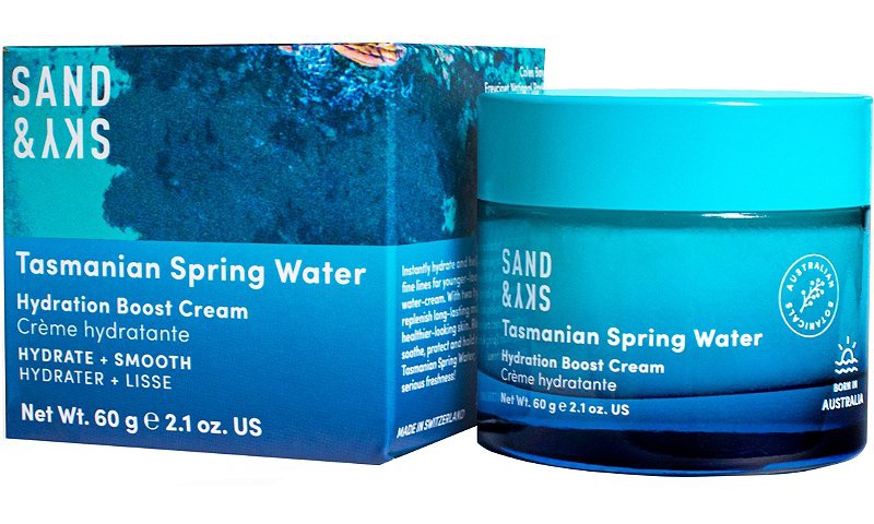 Sand & Sky Tasmanian Spring Water Hydration Boost Cream