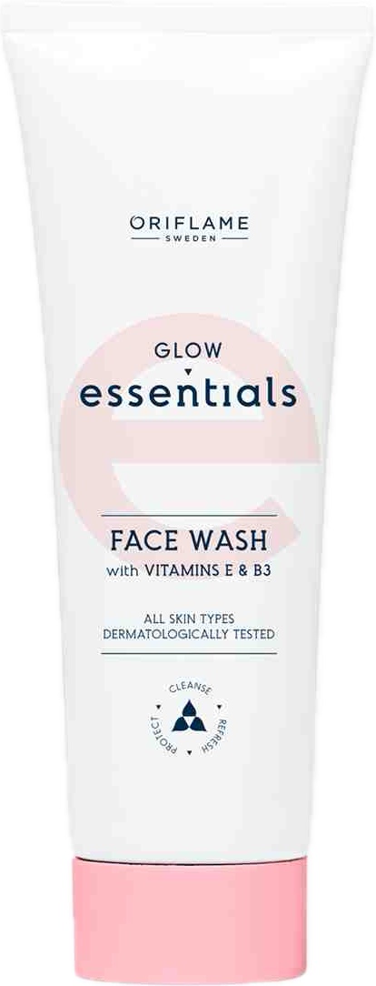 Oriflame Glow Essentials Face Wash With Vitamins E & B3