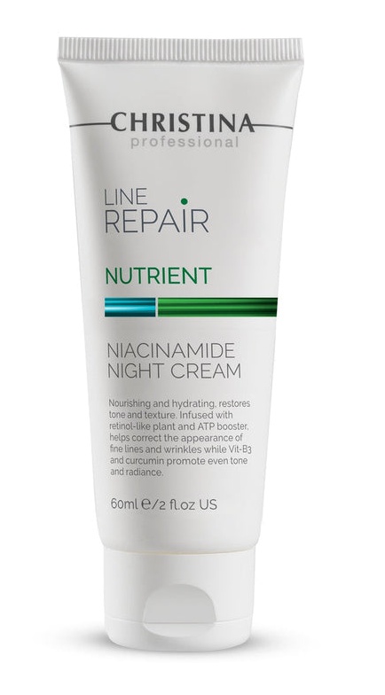 Christina professional Line Repair Night Face Cream With Niacinamide - Nutrient