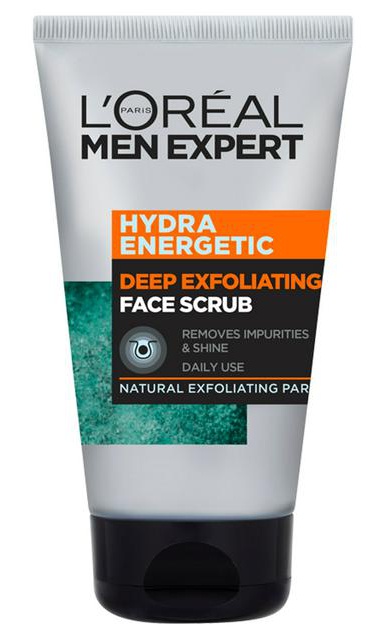 L'Oreal Men Expert Hydra Energetic Deep Exfoliating Face Scrub