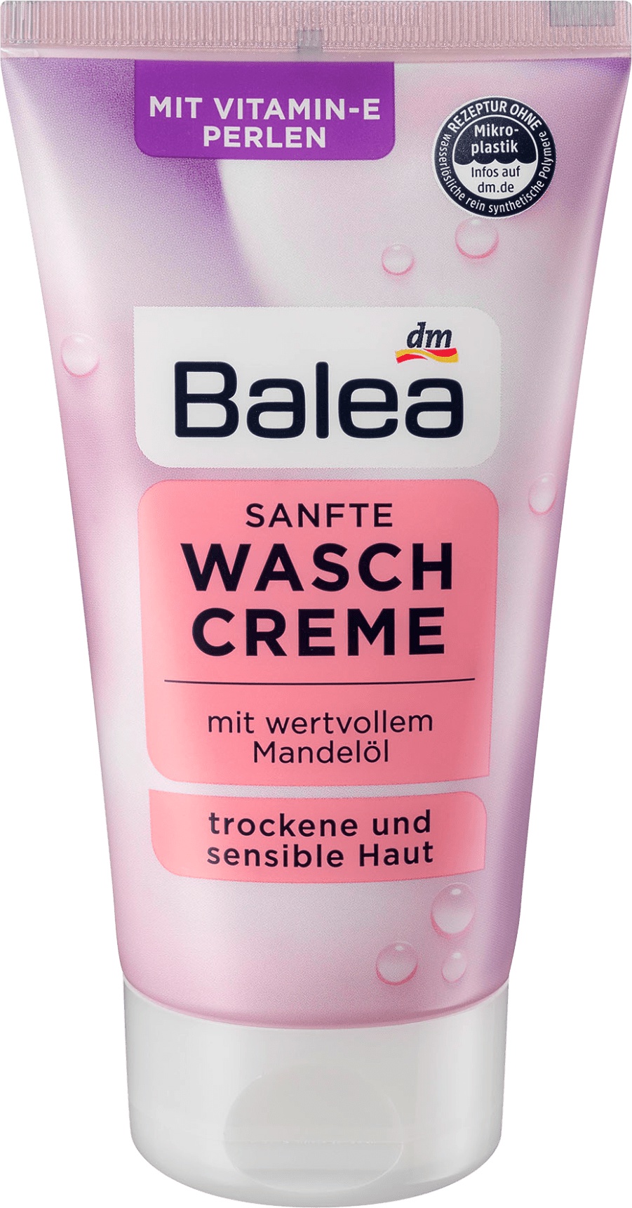 Balea Sanfte Wasch Creme Mit Wertvollem Mandelol