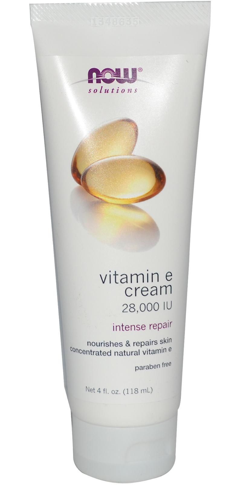 Now Foods Solutions Vitamin E Cream, 28,000 Iu