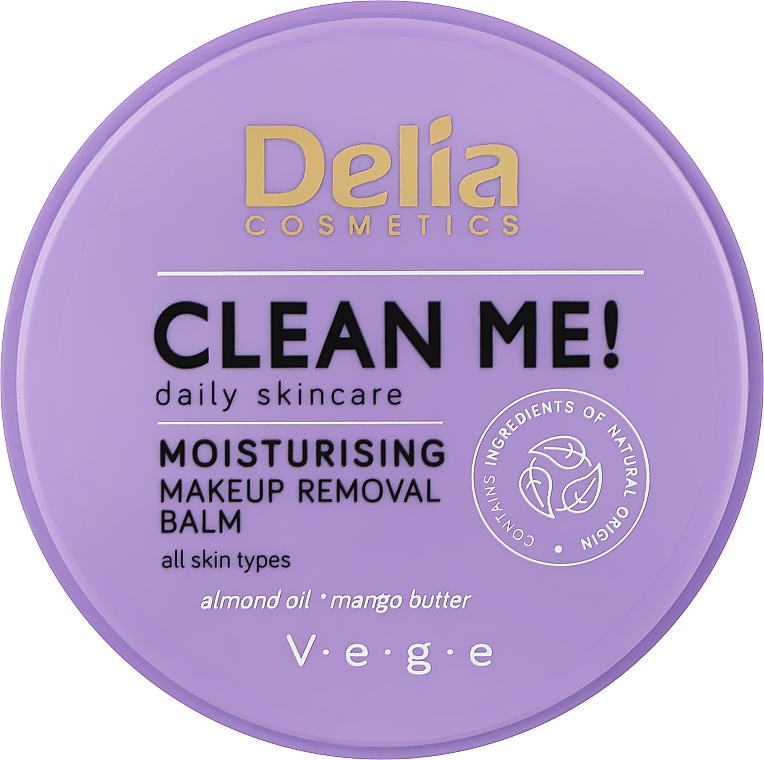 Delia Cosmetics Clean Me! Moisturising Makeup Removal Balm