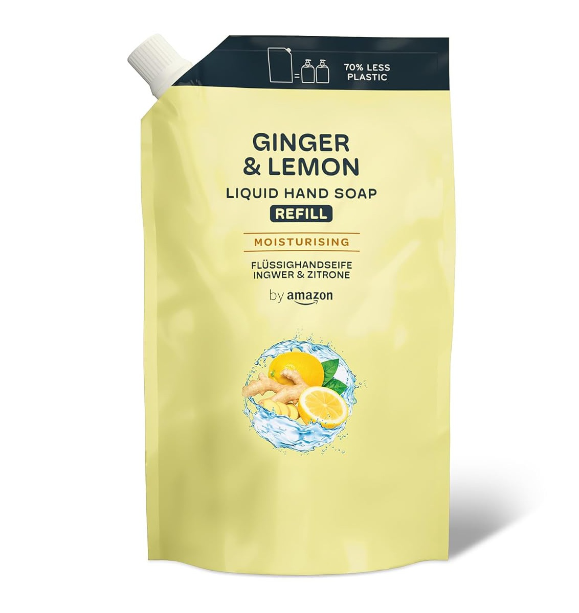 by Amazon Ginger And Lemon Hand Soap
