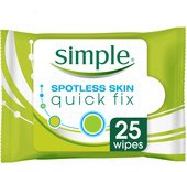 Simple Spotless Skin Quick Fix Cleansing Wipes