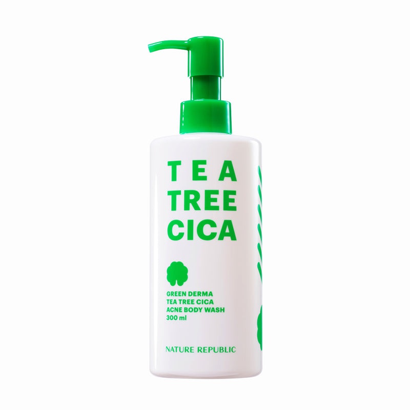 Nature Republic Green Derma Tea Tree Cica Acne Body Wash