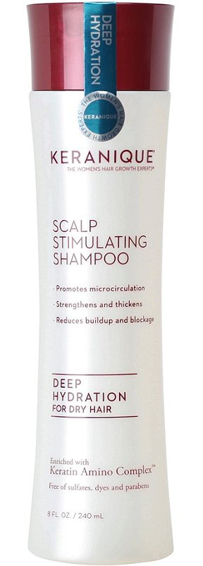 Keranique Deep Hydration Scalp Stimulating Shampoo For Dry Thinning Hair