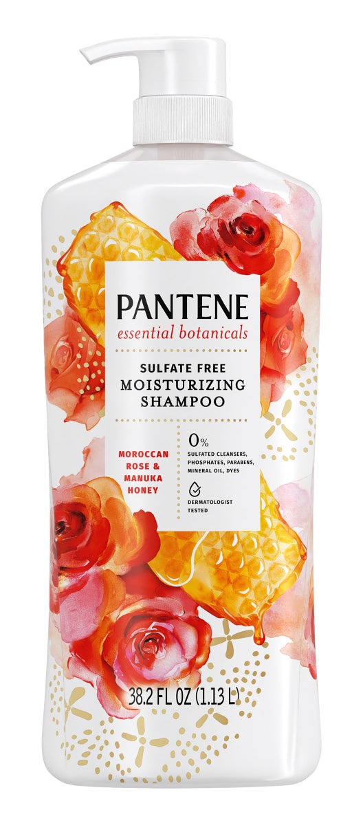 Pantene Essential Botanicals Moroccan Rose & Manuka Honey Shampoo