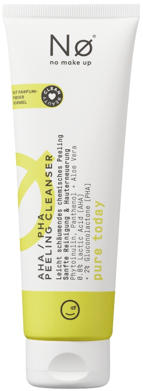 Nø Cosmetics AHA/PHA Peeling Cleanser