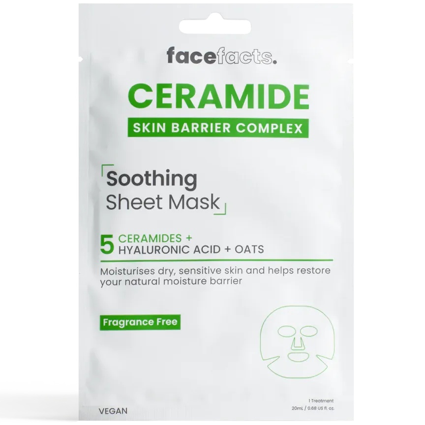 Face facts Ceramide Soothing Sheet Mask