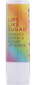 Pacifica Lips Like Sugar, Candied Lemon & Sugar Lip Scrub