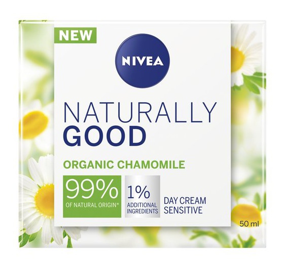 Nivea Naturally Good Organic Chamomile Sensitive Day Cream