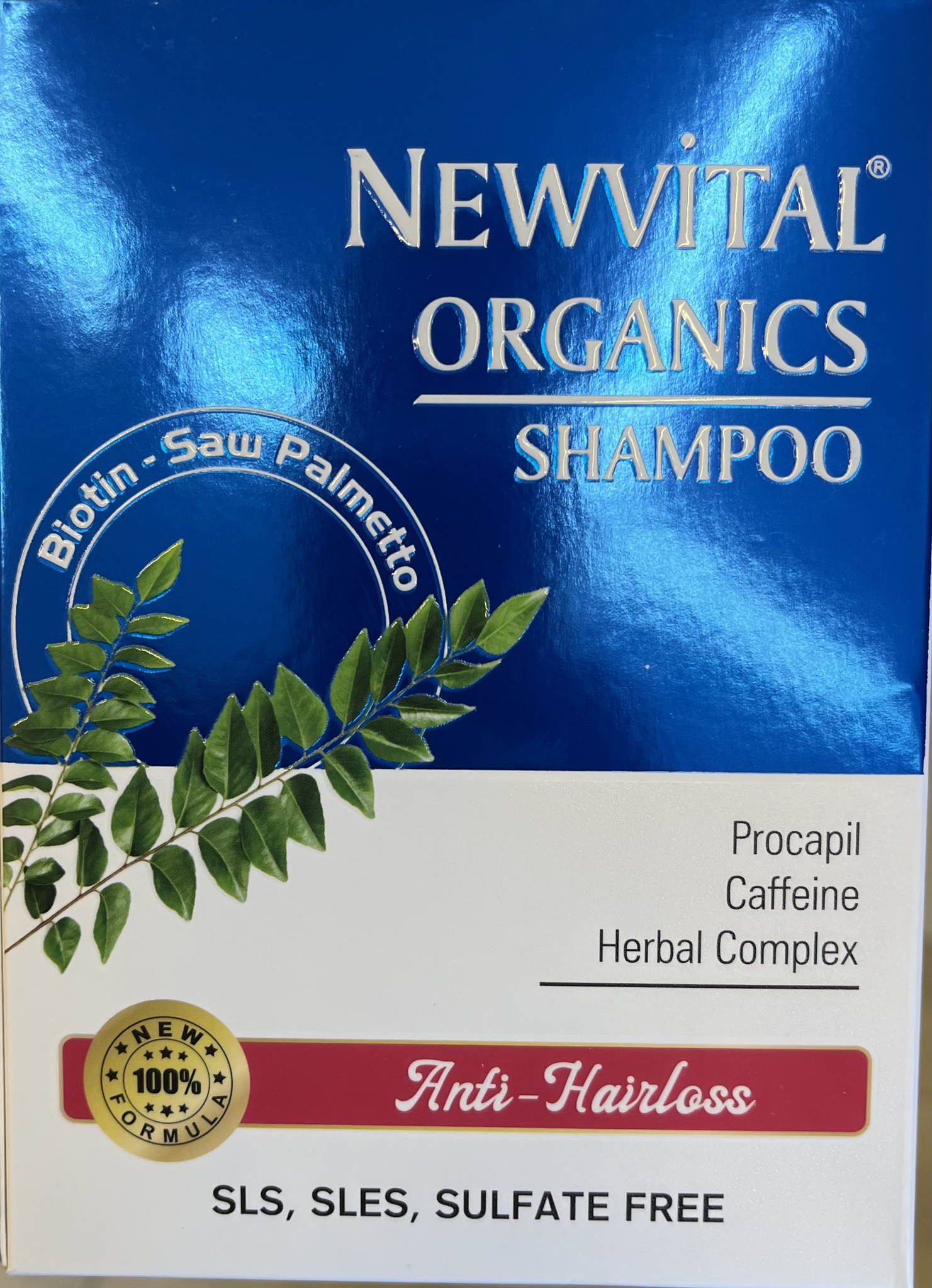 New Vital Organics Anti Hair-loss Shampoo