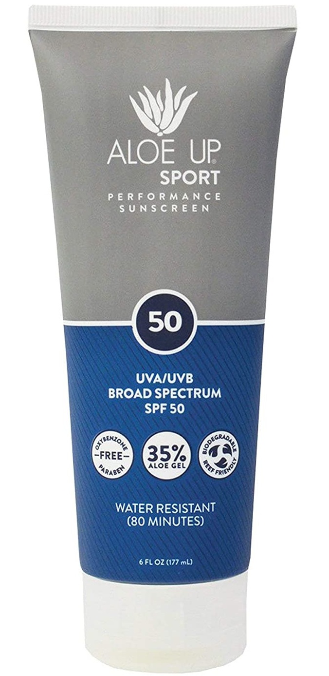 Aloe Up Sport SPF 50 Sunscreen Lotion