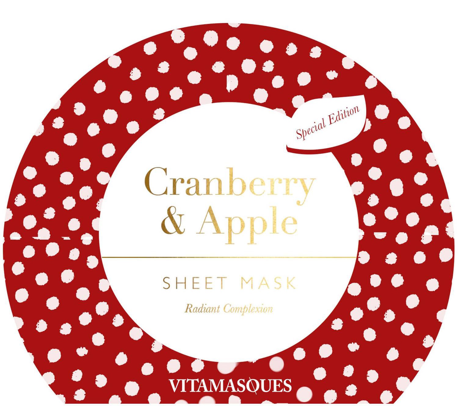 Vitamasques Cranberry & Apple Face Sheet Mask