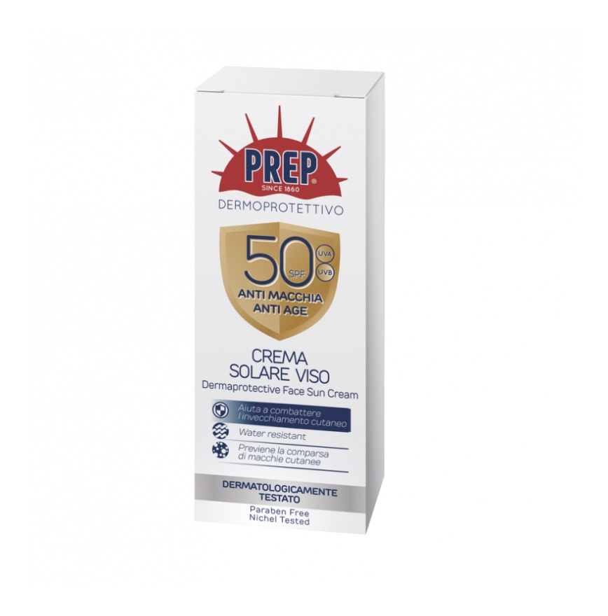 COSWELL Innovatori Italiani Prep 50 SPF Anti Age Crema Solare Viso