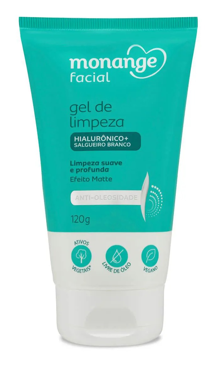 Monange Gel De Limpeza Facial Anti-oleosidade