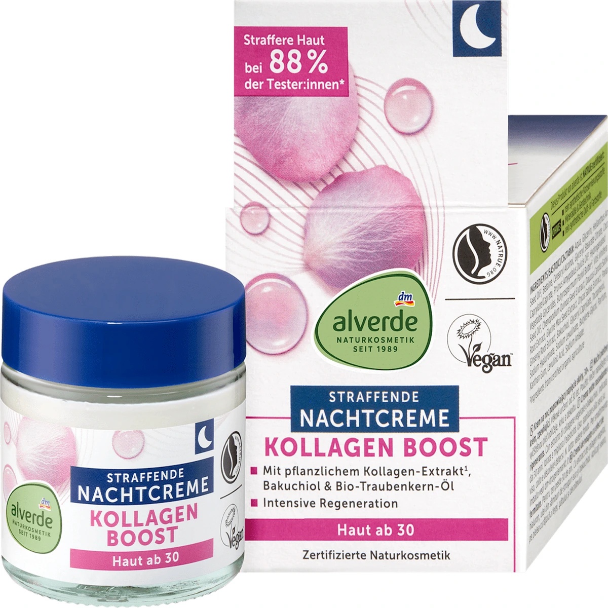 alverde Collagen Boost Night Creme