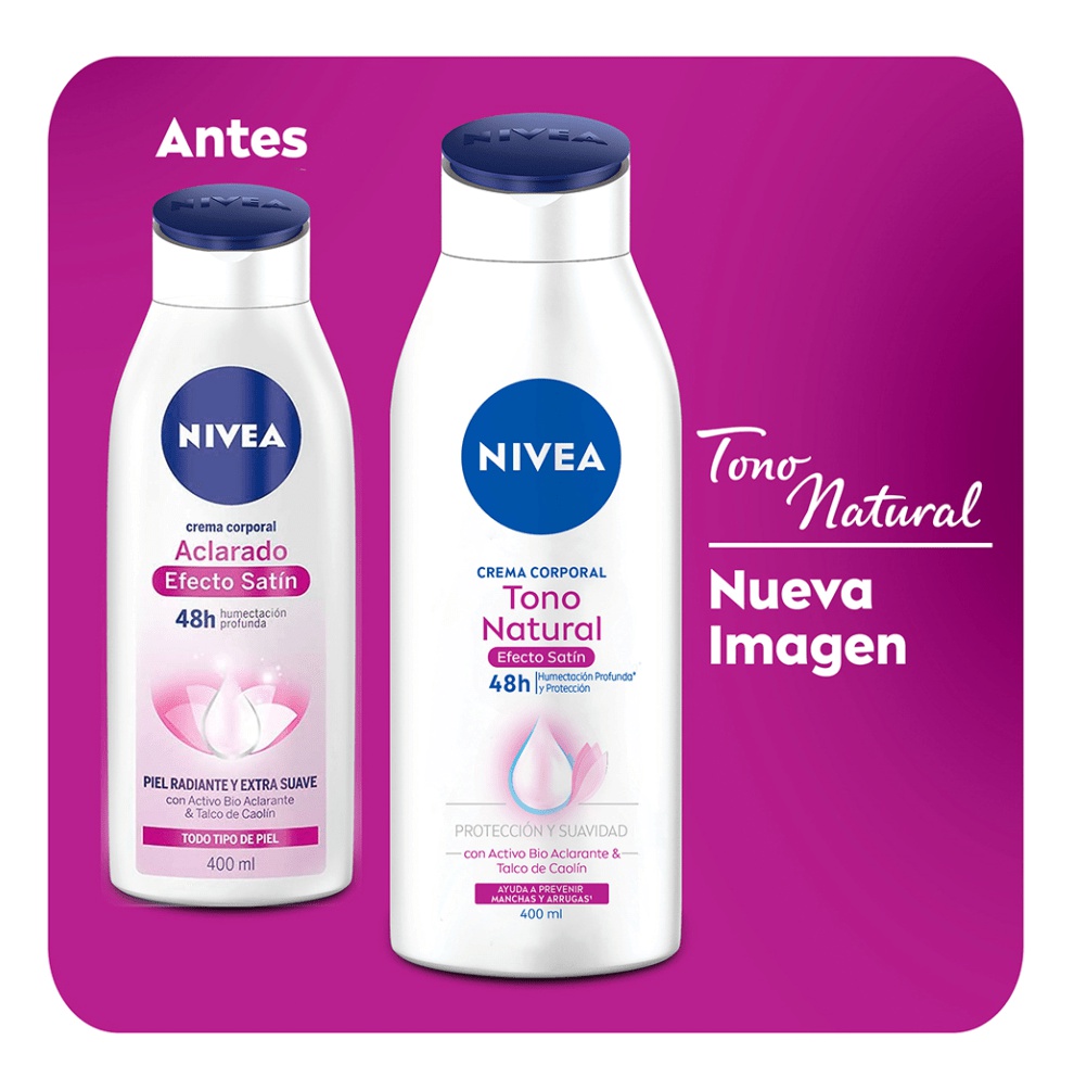 Nivea Crema Corporal Tono Natural Satín