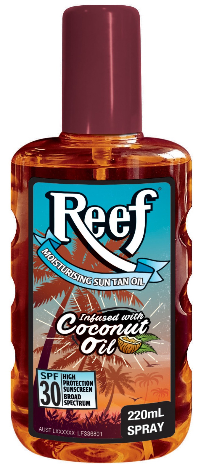 Reef Coconut Sun Tan Oil Spray