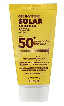 seesee Gel Facial Solar Invisible SPF 50