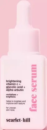 Scarlet Hill Brightening Vitamin C + Glycolic Acid + Alpha Arbutin Face Serum