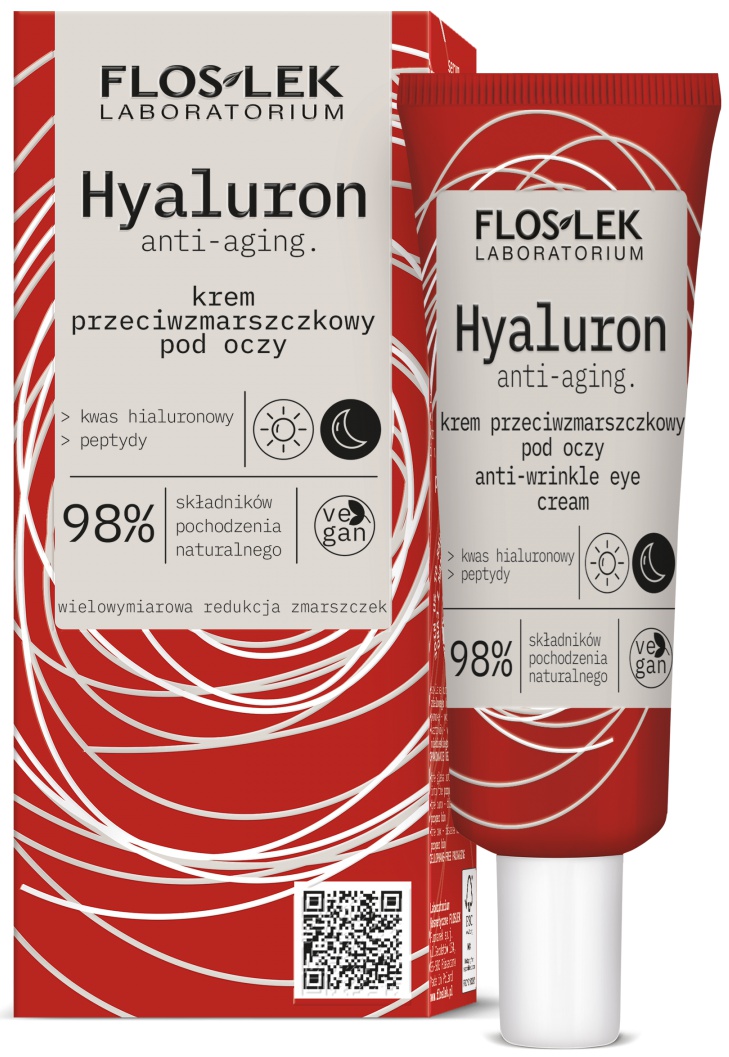 Floslek Hyaluron Anti-Aging Anti-Wrinkle Eye Cream
