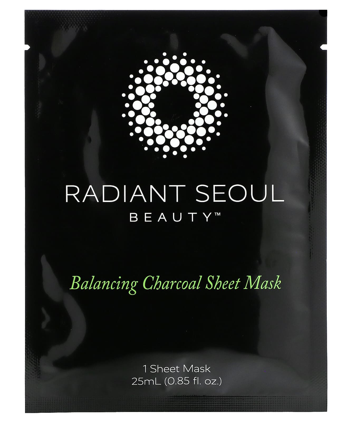Radiant Seoul Balancing Charcoal Sheet Mask