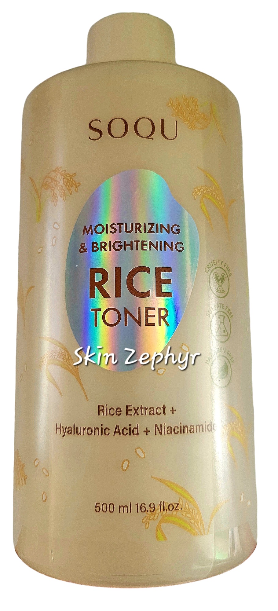 SOQU Moisturizing And Brightening Rice Toner