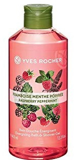 Yves Rocher Energising Bath And Shower Gel Raspberry Peppermint