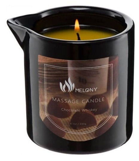 Melony Massage Oil Candle - Spiced Rum