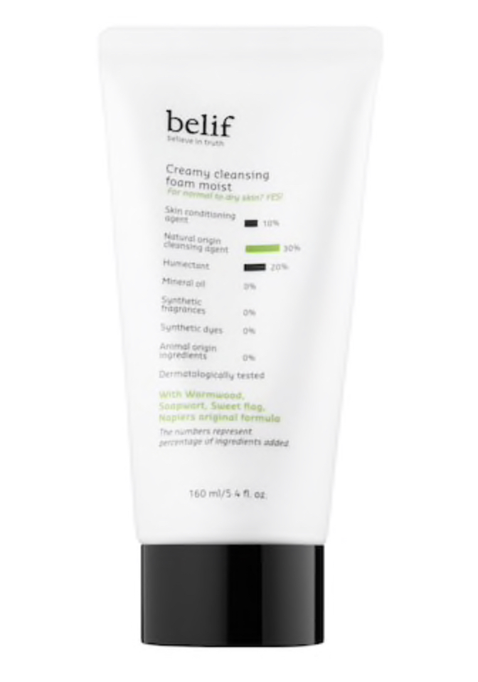 Belif Creamy Cleansing Foam Moist