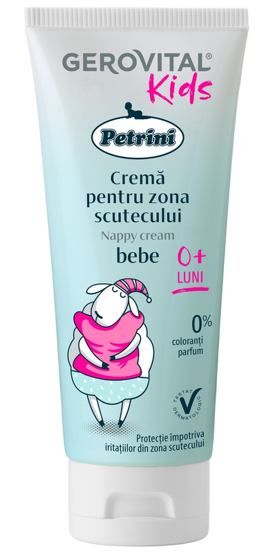 Gerovital Crema Pentru Zona Scutecului, 100 Ml, Gerovital Kids