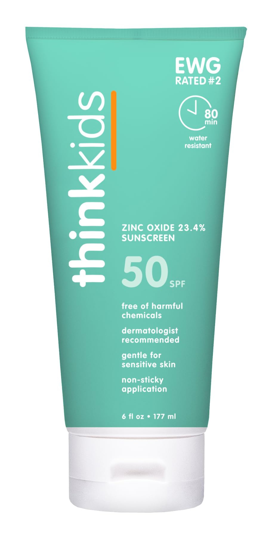 ThinkKids Zinc Oxide 23.4% Sunscreen SPF 50