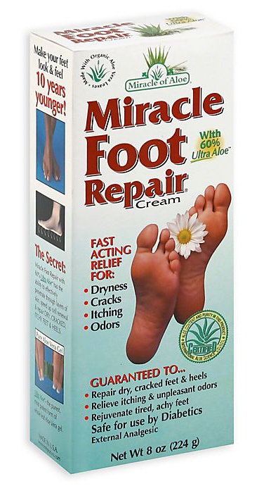 Miracle of Aloe Miracle Foot Repair Cream